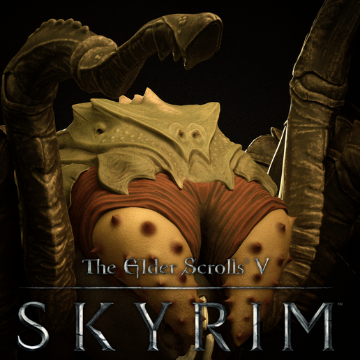 Frostbite Spider Skyrim | Fan Made 3D model