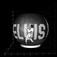 elvis6.png 2 Lamps Litho elvis