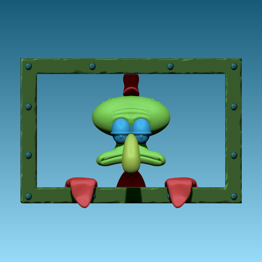 Captura-de-pantalla-2025-03-10-a-la-s-11.49.11.png 3D Squidward Tentacles Window - Squidward Tentacles 3D Painting