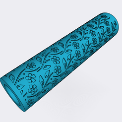 IMG_1248.png Download STL file Flower Roller 02 Polymer Clay • 3D printable object, RealCutter3D