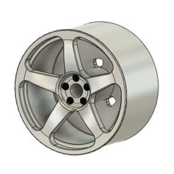 HRE-305-2.jpg STL file HRE 305 Rims for Diecast 1 : 64 scale・Model to download and 3D print