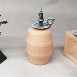 251539259_607801747231152_1080039966695509744_n.jpg Free STL file Candle Holder's for DnD・Object to download and to 3D print