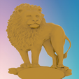 1.png lion king 3D MODEL STL FILE FOR CNC ROUTER LASER & 3D PRINTER