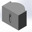 Iso-Single-2.png Backlit Interchangeable Curved Lithophane Box/Frame