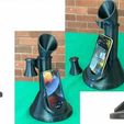 8f6d7531-20b0-45ad-b9e5-dc44c3a3cef3.jpg Classic old Candlestick Phone shaped - iPhone holder / stand