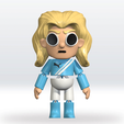 Halaand1.png Flexi Erling Haaland 3D Model Stl file 3mf Multicolor
