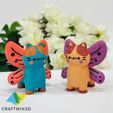 Fairy-cat-for-3d-printing-5.jpg Print in place Fairy Cat