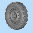 5.jpg STL printable Tire and Rims for Lada Niva  3D print