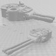 Mac_cannons.png Alternative turret for Macharius with Battlecannon or Vanquisher - WH40k