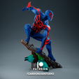 0002.png Spider man 2099 statue