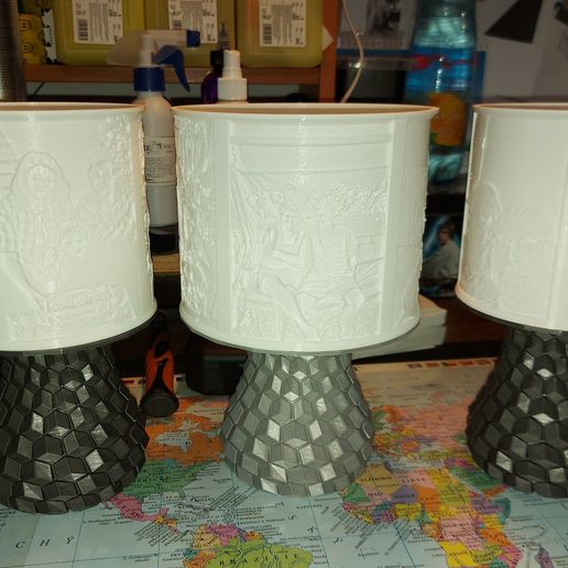 Base for lamp 3D model