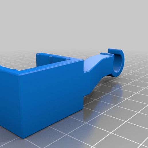 Tube and cable guide bracket for cupboards