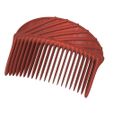 Hair-comb-15-v5-00.jpg FRENCH PLEAT HAIR COMB Multi purpose Female Style Braiding Tool hair styling roller braid accessories for girl headdress weaving fbh-15B 3d print cnc