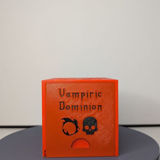 Deck Box 100 Cards - Magic the Gathering TCG - Vampire Theme (Strefan,  Vampiric Dominion) 3D File for 3D printingCults