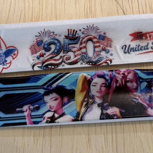 Slap Bracelet Printing Jig 3D model