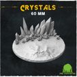 MMF-Сrystals-08.jpg Сrystals (Big Set) - Wargame Bases & Toppers 2.0