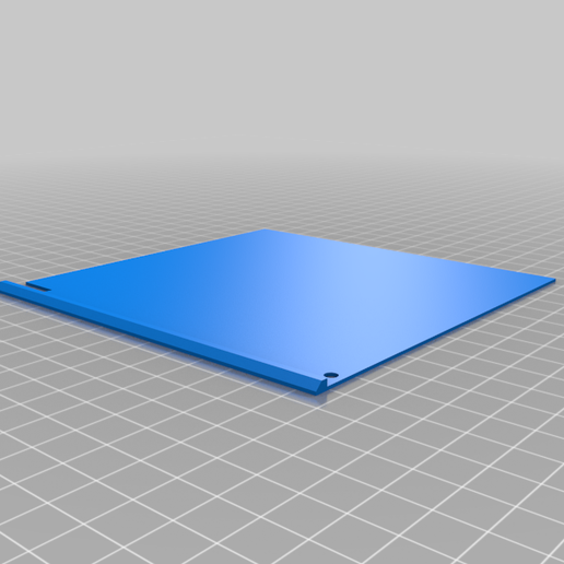 left_lid.png Boîtier électronique arrière tout-en-un Ender 3 - OpenScad remix