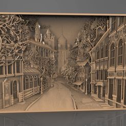 Gorod.jpg Free STL file gorod city cnc・Object to download and to 3D print