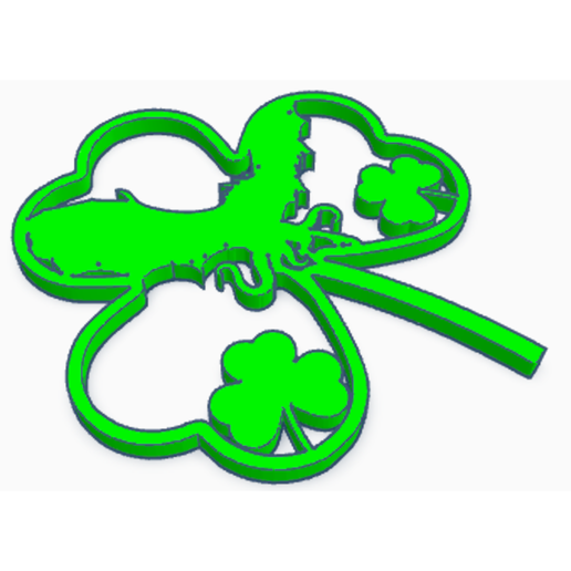 Snallygaster Cryptid Silhouette Bundle - STL, SVG, OBJ (3D Print & Laser)