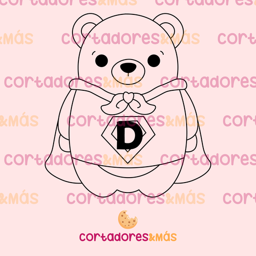5.png OSO CUTTER COOKIES DAD - FATHERS DAY - DÍA DE PADRE