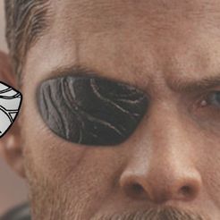 eyepatchthor.jpg Free STL file Thor eyepatch from Thor Ragnarok and Infinity War 3D print model・Template to download and 3D print