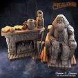 25.jpg Rubeus Hagrid Harry Potter Diorama for 3D Print Hagrid's Hut