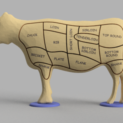 render 1'.png Download free STL file Beef Puzzle • Object to 3D print, GabrielYun