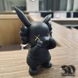 01.jpg Фигурка Пикачу KAWS черная - STL и OBJ для 3D печати