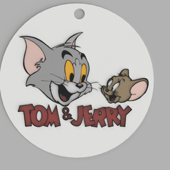 tom-y-jerry.png Tom and Jerry / Tom and Jerry Key Ring