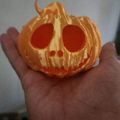 c913a8fc-b6be-4a5a-ac12-0efb6665ed81.jpg Fichier STL Lampe à thé Jack-o-lanterne/Halloween /Potiron /Jack o lantern・Modèle à télécharger et à imprimer en 3D