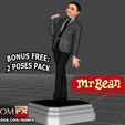 mr bean impressao6.png Mr Bean - Rowan Atkinson - Figure Printable