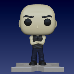 frente.png Archivo STL Funko Toretto - Rapido y Furioso - Fast and furious・Plan para descargar y imprimir en 3D