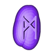 Man Runestone.stl Anglo-Saxon Furthorc Rune Set