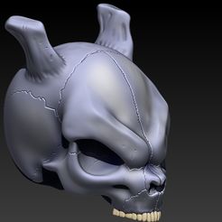 7.jpg Файл STL MEWTWO SKULL・3D-печатная модель для загрузки