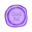 GodJul.obj X-mas Seals in five languages