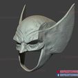 wolverine_helmet_3d_print_model-12.jpg Wolverine Helmet - Marvel Cosplay