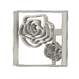 roses.png Roses cookie cutter