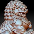 guardianLion3d5.jpg Free STL file guardian lion or foo dogs 3d model・3D print object to download