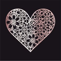 h11222.JPG Free DXF file heart design・3D printing design to download