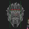 22.jpg Ghost Rider mask -Agents of SHIELD - Marvel comics 3D print model