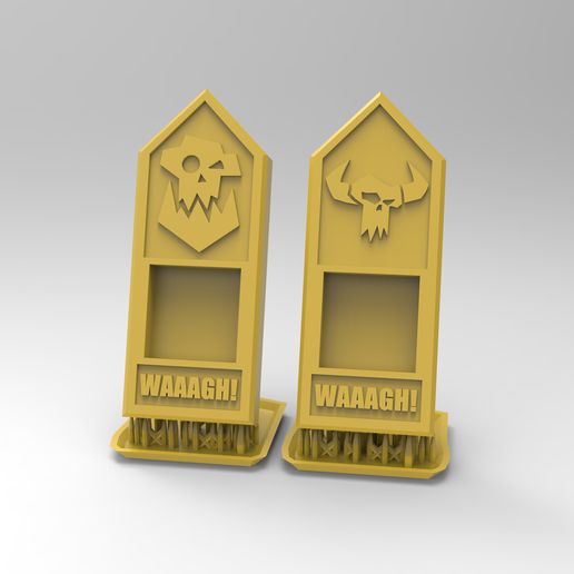 untitled.208.jpg Fichier STL Marqueurs de plaies Ork Waaagh ! (Pré-appuyé !)・Objet imprimable en 3D à télécharger, Mazer