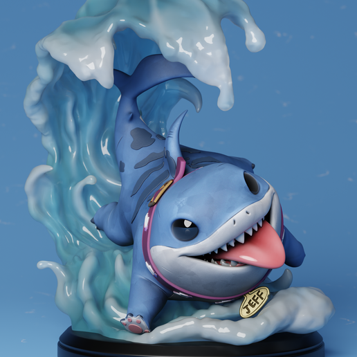 Jeff Shark - Extra 3D model