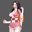 25.jpg Fichier 3D NEZUKO ADULT demon slayer kimetsu no yaiba SEXY GIRL WOMAN LINGERIE ANIME modèle d'impression 3D・Design pour impression 3D à télécharger, figuremasteracademy