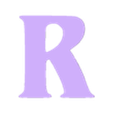 R.stl Stranger Things Logo