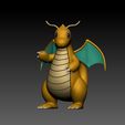 ZBrush-Document.jpg Archivo STL pack evolución pokemon dragonite・Modelo para descargar e imprimir en 3D, alleph3D