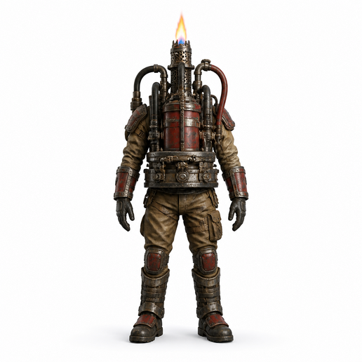 Flamethrower Turret - Factorio Figurine