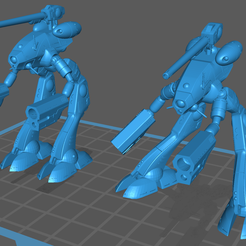 Marauder_posed.png Free STL file Classic Unseen Marauder for Battletech Tabletop Games・3D printer design to download