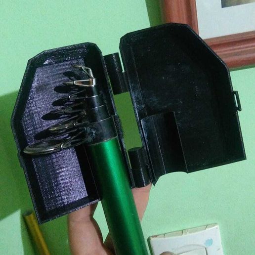 Cubre pasahilos caña telescopica 3,90 m 3D model