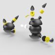 Umbreon-3-_Camera_SOLIDWORKS-Viewport-2.jpg Pokemon Pokeball Umbreon Dividido