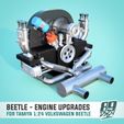 1.jpg VW Tamiya 1300 Beetle - Engine upgrade parts kit